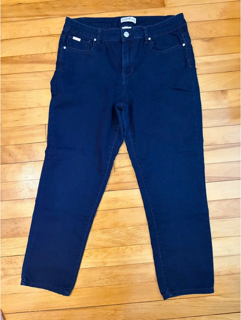 Two pairs of Size 8 Jeggings- Dark Wash